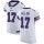 Nike Bills #17 Josh Allen White Men's Stitched NFL Vapor Untouchable Elite Jersey