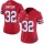 Women's Bills #32 OJ Simpson Red Stitched NFL Limited Rush Jersey
