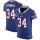 Nike Bills #34 Thurman Thomas Royal Blue Team Color Men's Stitched NFL Vapor Untouchable Elite Jersey