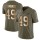 Nike Bills #49 Tremaine Edmunds Olive/Gold Men's Stitched NFL Limited 2017 Salute To Service Jersey