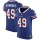Nike Bills #49 Tremaine Edmunds Royal Blue Team Color Men's Stitched NFL Vapor Untouchable Elite Jersey