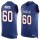Nike Bills #60 Mitch Morse Royal Blue Team Color Men's Stitched NFL Limited Tank Top Jersey