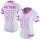 Women's Bills #87 Jordan Matthews White Pink Stitched NFL Limited Rush Jersey