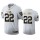 Carolina Panthers #22 Christian McCaffrey Men's Nike White Golden Edition Vapor Limited NFL 100 Jersey