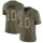 Nike Panthers #10 Curtis Samuel Olive/Camo Men's Stitched NFL Limited 2017 Salute To Service Jersey