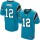 Nike Panthers #12 DJ Moore Blue Alternate Men's Stitched NFL Elite Jersey
