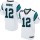 Nike Panthers #12 DJ Moore White Men's Stitched NFL Elite Jersey