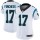 Women's Panthers #17 Devin Funchess White Stitched NFL Vapor Untouchable Limited Jersey