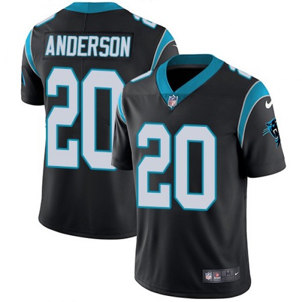 Nike Panthers #20 C.J. Anderson Black Team Color Men's Stitched NFL Vapor Untouchable Limited Jersey