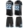 Nike Panthers #22 Christian McCaffrey Black Team Color Men's Stitched NFL Limited Tank Top Suit Jersey