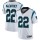 Nike Panthers #22 Christian McCaffrey White Men's Stitched NFL Vapor Untouchable Limited Jersey