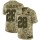 Nike Panthers #28 Rashaan Gaulden Camo Men's Stitched NFL Limited 2018 Salute To Service Jersey