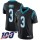 Nike Panthers #3 Will Grier Black Team Color Men's Stitched NFL 100th Season Vapor Untouchable Limited Jersey