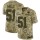 Nike Panthers #51 Sam Mills Camo Men's Stitched NFL Limited 2018 Salute To Service Jersey