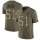 Nike Panthers #51 Sam Mills Olive/Camo Men's Stitched NFL Limited 2017 Salute To Service Jersey