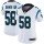 Women's Panthers #58 Thomas Davis Sr White Stitched NFL Vapor Untouchable Limited Jersey