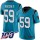 Nike Panthers #59 Luke Kuechly Blue Alternate Men's Stitched NFL 100th Season Vapor Limited Jersey