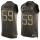 Nike Panthers #59 Luke Kuechly Green Men's Stitched NFL Limited Salute To Service Tank Top Jersey