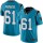 Nike Panthers #61 Matt Paradis Blue Men's Stitched NFL Limited Rush Jersey