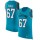 Nike Panthers #67 Ryan Kalil Blue Alternate Men's Stitched NFL Limited Rush Tank Top Jersey
