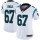 Women's Panthers #67 Ryan Kalil White Stitched NFL Vapor Untouchable Limited Jersey