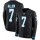 Nike Panthers #7 Kyle Allen Black Team Color Men's Stitched NFL Limited Therma Long Sleeve Jersey