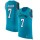 Nike Panthers #7 Kyle Allen Blue Alternate Men's Stitched NFL Limited Rush Tank Top Jersey