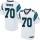 Nike Panthers #70 Trai Turner White Men's Stitched NFL Elite Jersey