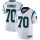 Nike Panthers #70 Trai Turner White Men's Stitched NFL Vapor Untouchable Limited Jersey
