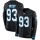 Nike Panthers #93 Gerald McCoy Black Team Color Men's Stitched NFL Limited Therma Long Sleeve Jersey