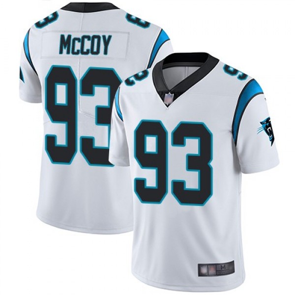 Nike Panthers #93 Gerald McCoy White Men's Stitched NFL Vapor Untouchable Limited Jersey