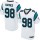 Nike Panthers #98 Marquis Haynes White Men's Stitched NFL Elite Jersey