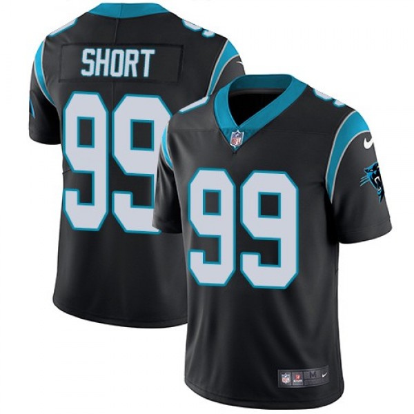 Nike Panthers #99 Kawann Short Black Team Color Men's Stitched NFL Vapor Untouchable Limited Jersey