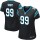 Women's Panthers #99 Kawann Short Black Team Color Stitched NFL Elite Jersey