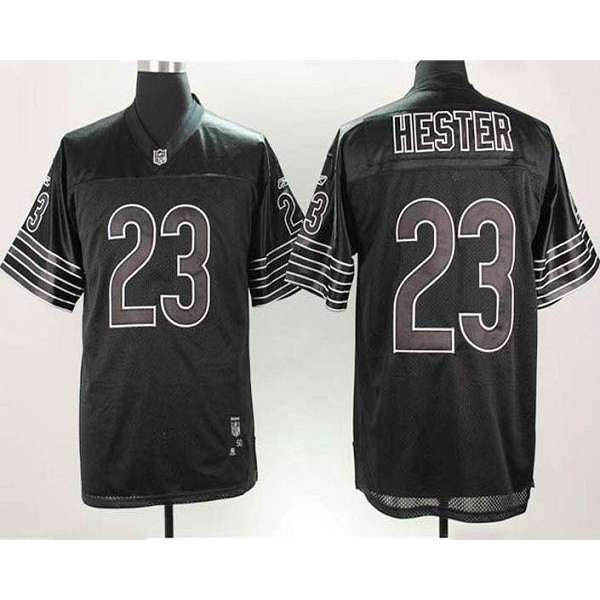 Bears #23 Devin Hester Black Shadow Stitched NFL Jersey