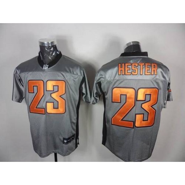 Bears #23 Devin Hester Grey Shadow Stitched NFL Jersey