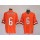 Bears #6 Jay Cutler Orange Stitched NFL Jersey