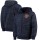 Men's Chicago Bears G-III Sports by Carl Banks Heathered Navy Discovery Sherpa Full-Zip Jacket