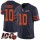 Nike Bears #10 Mitchell Trubisky Navy Blue Alternate Men's Stitched NFL 100th Season Vapor Limited Jersey