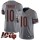 Nike Bears #10 Mitchell Trubisky Silver Men's Stitched NFL Limited Inverted Legend 100th Season Jersey