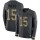 Nike Bears #15 Eddy Pineiro Anthracite Salute to Service Men's Stitched NFL Limited Therma Long Sleeve Jersey