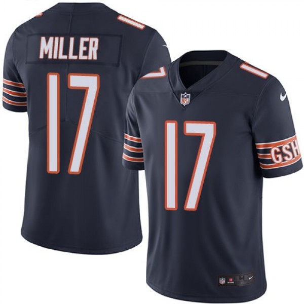 Nike Bears #17 Anthony Miller Navy Blue Team Color Men's Stitched NFL Vapor Untouchable Limited Jersey