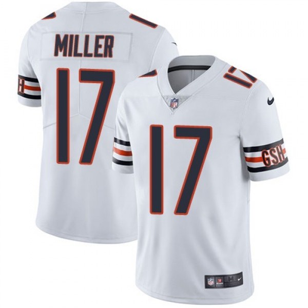 Nike Bears #17 Anthony Miller White Men's Stitched NFL Vapor Untouchable Limited Jersey