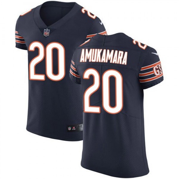Nike Bears #20 Prince Amukamara Navy Blue Team Color Men's Stitched NFL Vapor Untouchable Elite Jersey