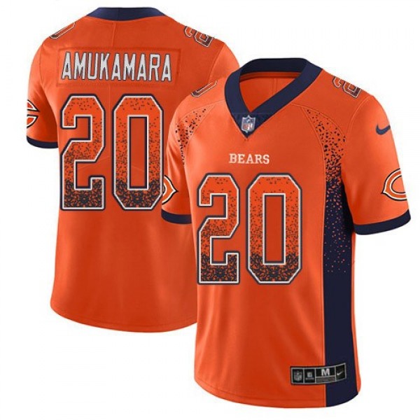Nike Bears #20 Prince Amukamara Orange Alternate Men's Stitched NFL Limited Rush Drift Fashion Jersey