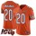Nike Bears #20 Prince Amukamara Orange Men's 100th Season Stitched NFL Limited Rush Jersey