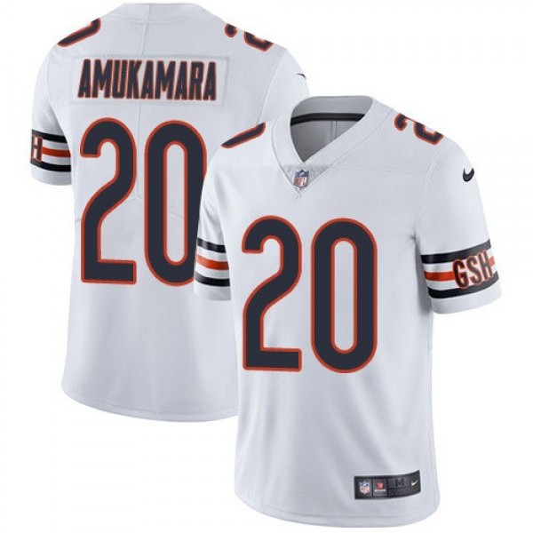 Nike Bears #20 Prince Amukamara White Men's Stitched NFL Vapor Untouchable Limited Jersey