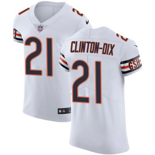 Nike Bears #21 Ha Ha Clinton-Dix White Men's Stitched NFL Vapor Untouchable Elite Jersey