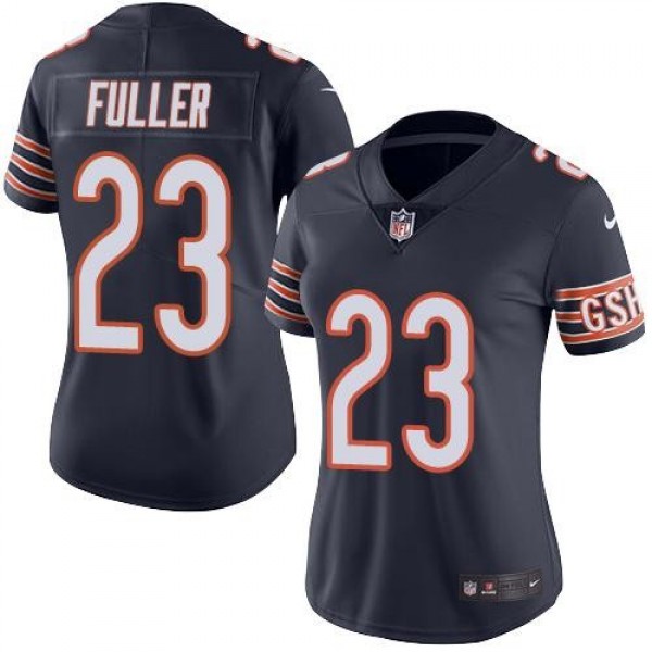 Women's Bears #23 Kyle Fuller Navy Blue Team Color Stitched NFL Vapor Untouchable Limited Jersey