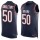 Nike Bears #50 Mike Singletary Navy Blue Team Color Men's Stitched NFL Limited Tank Top Jersey